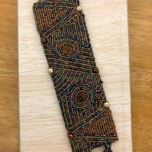 Chico’s beaded cuff bracelet